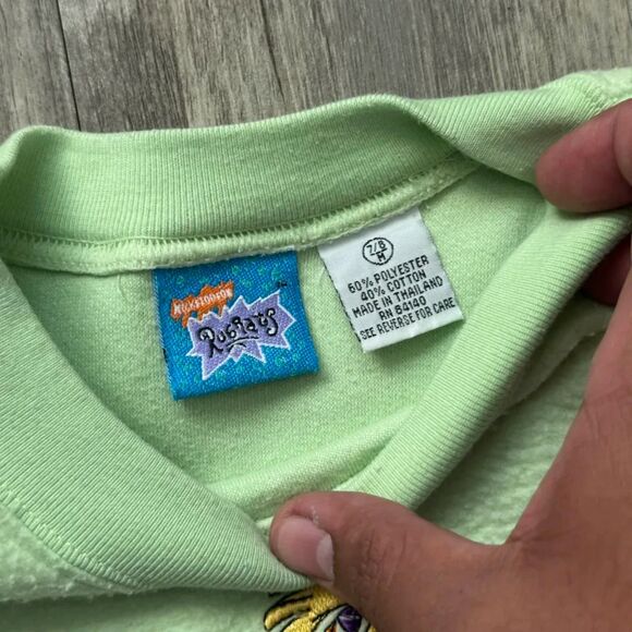 Vintage 1998 Nickelodeon Rugrats Promo Sweatshirt Size M Kids - Picture 3 of 6